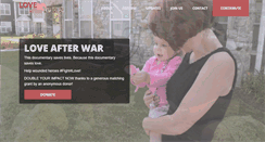 Desktop Screenshot of loveafterwar.org